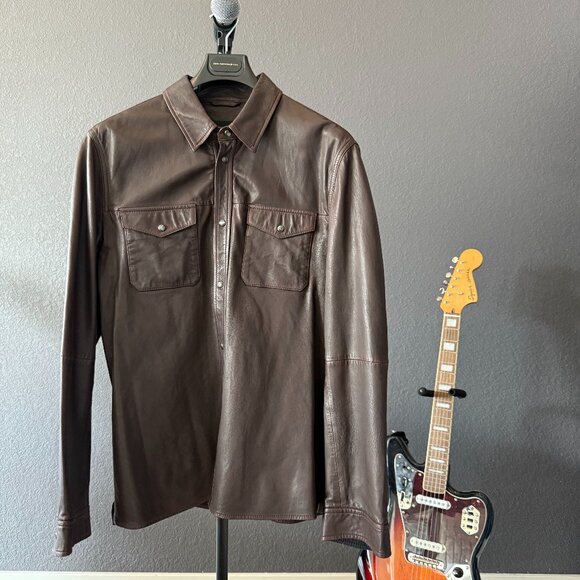 John Varvatos Western Shirt Jacket